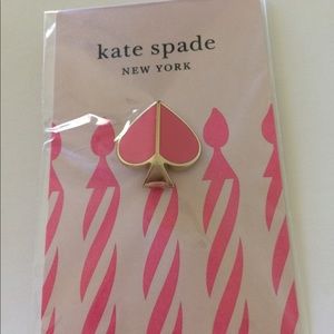 Kate Spade Happy BD Enamel Pin